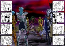 Shun, Orpheus, Shaka, Albior, , Sorrento, Saga